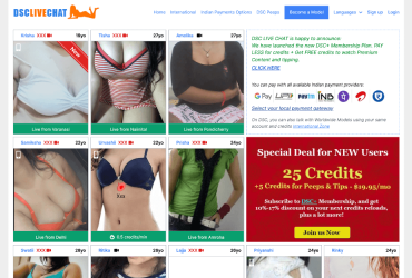 Delhi Sex Chat or DSC Live Chat - First India Sexcams Live
